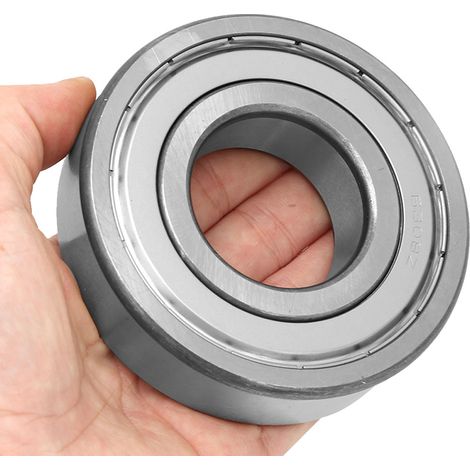 Einteiliges, doppelt abgedichtetes Rillenkugellager aus Metall, für kleine Motoren, 40 x 90 x 23 mm (6308-zz) (1/5)