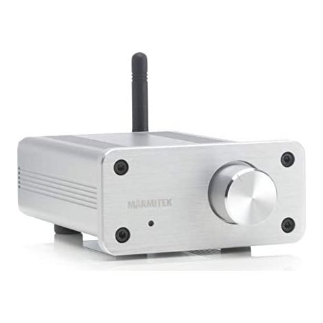 Mini Bluetooth Verstärker - Marmitek BoomBoom 460 - aptX - 2x 20W RMS - Eingang AUX - Anschluss de Passiv-Lautsprecher - Control de Volume - Gehäuse de Metall - Schließen Sie Ihre alten Lautsprecher a (1/5)