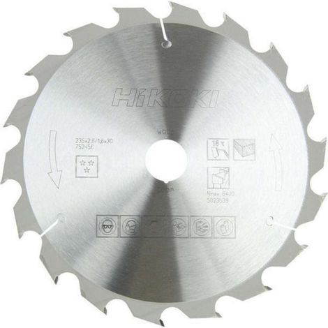 HiKOKI - Lame de scie circulaire à bois 305x30 mm, 24 dents 752486