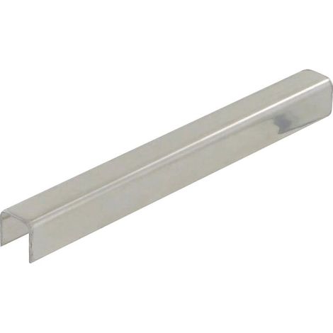 Itar – Profilé pour tube led 15mm x 2000mm – Inox 304 satin – Épaisseur 1mm – Pour applications spécifiques en rénovation