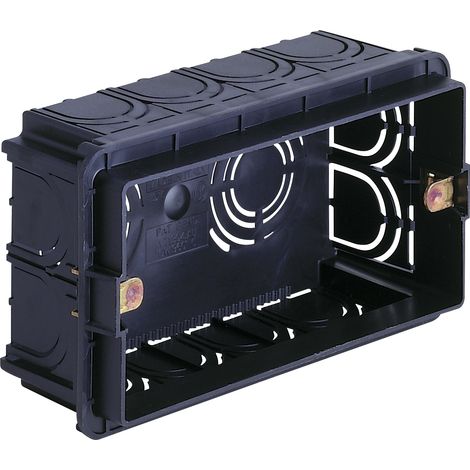 VIMAR - V71304.AU Scatola incasso rettang.autoest. 4M nero