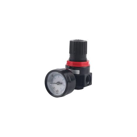 Vanne de Régulation de Pression d'Air avec Manomètre Compresseurs d'Air AR2000 G1/4" (1/3)