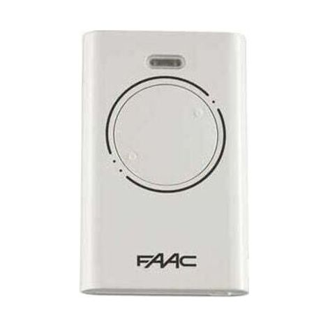 Emetteur Radio Control 2 Canaux Blanc FAAC XT2 868 SLH LR 787009 (1/4)
