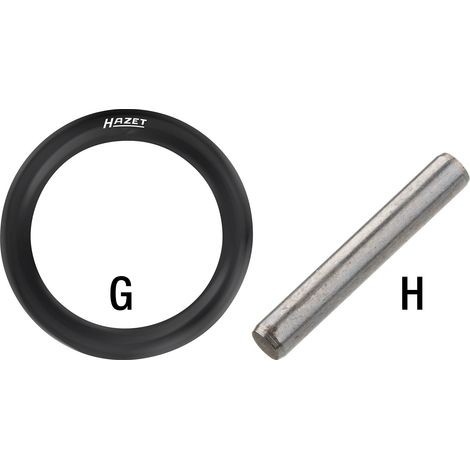 HAZET O-Ring 880S-G612 Vierkant hohl 10 mm (3/8 Zoll) Durchmesser 13 x 3,5