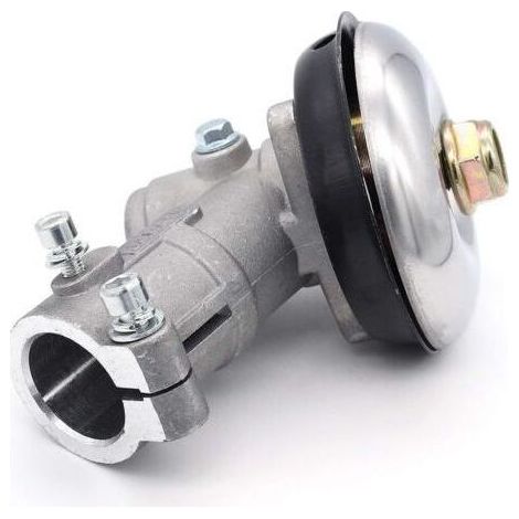 Renvoi d'angle débroussailleuse 26mm – Tête d'engrenage universelle pour tondeuse à gazon – Boîte de vitesses pour coupe herbe – 9 dents (1/5)