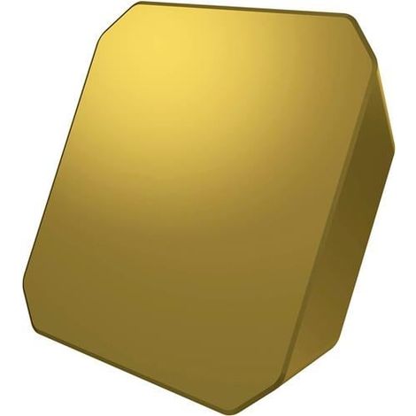 Fräswendeschneidplatte ISO SEEN 1504AFSN:M8340 Tiefe 9mm PVD beschichtet Gold (1/2)