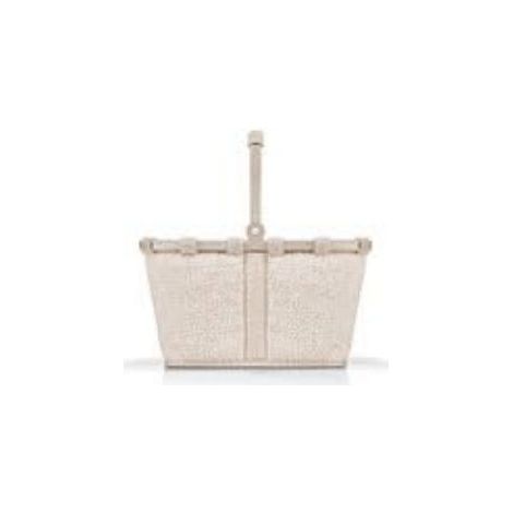 Reisenthel BN1042 carrybag xs mini Cestino per shopping 5 L Poliestere con coperchio e manico singolo colore Beige
