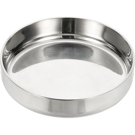 Emboutstuyau45 mmdiamètre extérieur, 2 emboutstuyau plats en acier inoxydable 304 Embouttuyau poli Capuchon rond pour les industriesla plomberie HVAC Tuyauterie métallique - 108mm (1/5)