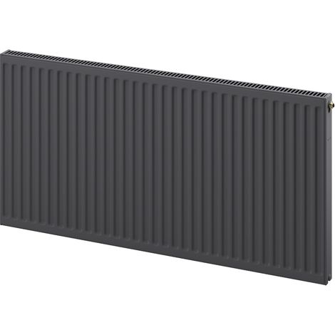 Mexen CV11 radiateur panel 600 x 2800 mm, connexion inférieure, 2613 W, anthracite - W611-060-280-66 (1/5)