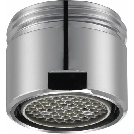 Mousseur aérateur pour robinet design chromé mâle 18x100, 7L/min (1/2)