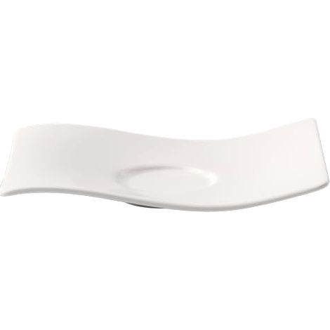 Kaffee-Untert.18x15cm Assiette à Pâte Porcelaine Blanc 31,5 x 31,5 x 11,5 cm (1/3)