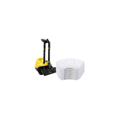 Cuffie in microfibra per pulitori a vapore Kärcher, accessori per ugelli manuali SC1/SC2/SC3/SC4/SC5/SV7, confezione da 8 - Crezuo