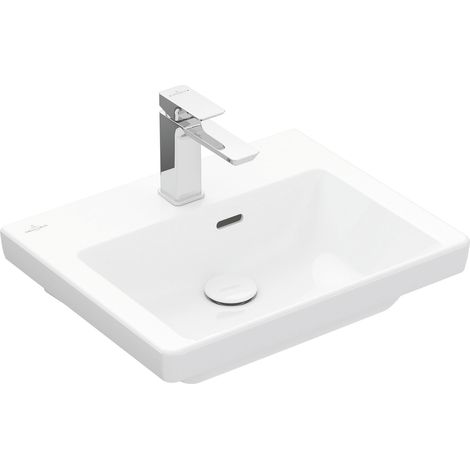 Lavamanos Subway 3.0 de Villeroy &amp Boch, 1 agujero para (1/4)