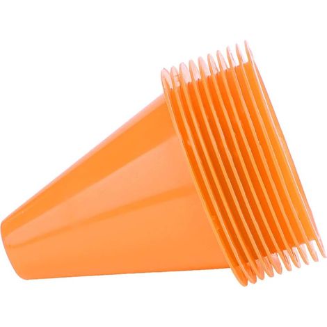 Plot Sport, Football Cones Cône, 10pcs Obstacles dentraînement de Football Cône dentraînement de Football Barrières de Football en Plastique Porte marqueur Accessoire (1/5)