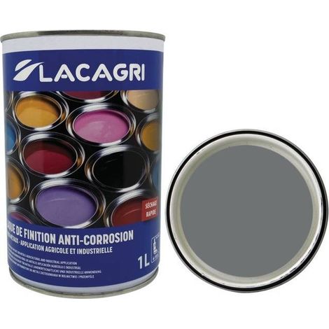 Peinture gris aluminium Deutz pot 1L