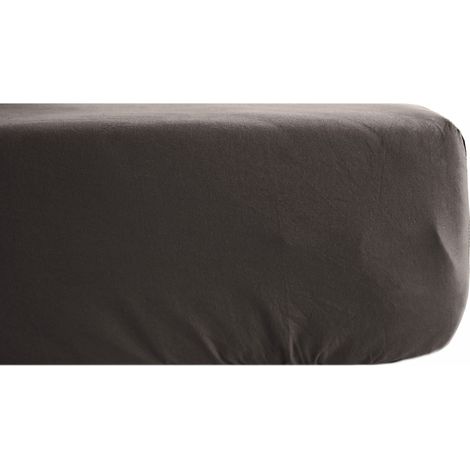 Drap housse coton lavé PALACE 140x190 cm (1/5)
