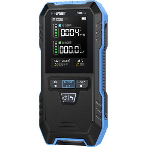 ERD-10 Domestic Electromagnetic Radiation Detector, Electromagnetic Field and Personal Exposure Detector with Alarm (1/2)