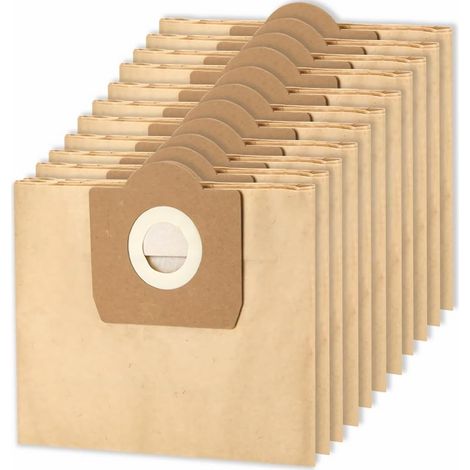 15 Sacs pour Aspirateur Karcher 6.959-130.0 WD3 WD3P MV3 WD3 A 22xx / A 25xx / A26xx /SE 4001, 4002 (1/5)