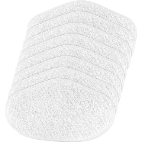 Applicabile al Kit 8 panni lavabili per Polti Vaporetto PAEU0332, Smart 120, Smart 35Mop, Smart 40Mop, Smart 100, SV400Hygiene, SV420Frescovapor, SV440Double, Bianco