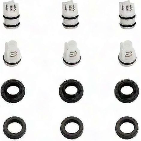 Nettoyeur Haute Pression Portable - Clapets Anti-Retour et Joints d'Huile pour Pompe à Eau, Kit de Réparation de Moteur, Pièces de Rechange pour Lavage Auto et Jardinage (1/5)
