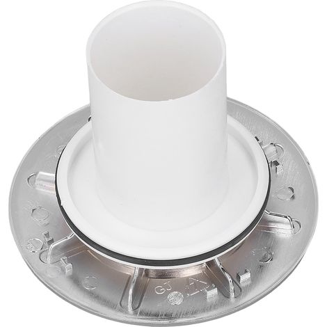 SEAFRONT Capot Bonde Douche 90 mm/115mm Dôme en Plastique Bouchon de Vidange de Douche, Couvercle de Siphon de Douche de Remplacement, Couvercle de Vidange de Douche de Salle de Bain, Attrape-Cheveux
