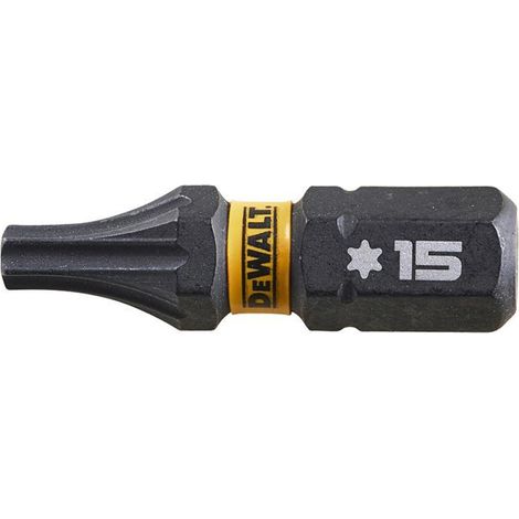 DEWALT Extreme FlexTORQ T15 Impact Driver Bits - Pack of 5