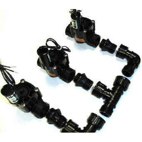 Maschio per collettori Aqua Center da 1". (1/5)