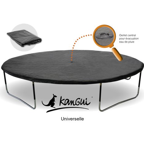 KANGUI Bâche de protection adaptable à tous trampolines de diamètre 300 cm (1/4)