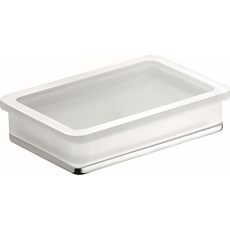 COLOMBO DESIGN Lulu' porta sapone d'appoggio cromato codice prod: B62400CR-VAN (1/3)