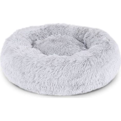 Panier pour chien - Donut - 50 cm - Gris clair - Intérieur - Moyen (1/4)