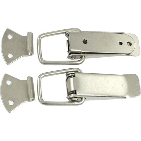 2 pièces Truhen Koffer Boxen Hardware Werkzeug Gefederte Toggle Loquet Catch Moraillon