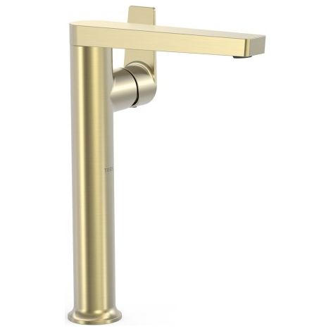 Mitigeur XL avec manette latérale pour lavabo Project Cava doré - TRES 22184701CA