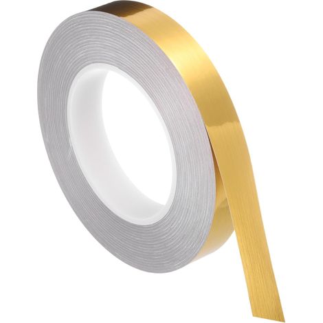 Ruban adhésif décoratif pour carrelage, 2 cm x 50 m, imperméable, couleur or. Idéal masquer les (1/5)