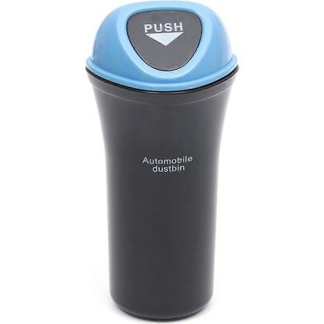 Mini-Mülleimer fürs Auto, tragbarer Auto-Organizer, wasserdichter Mülleimer (Himmelblau) – 1 Stück – Blau (1/3)