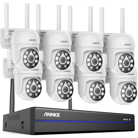 ANNKE Caméra de surveillance extérieure sans fil 5 MP avec suivi automatique et détection de présence (1/5)