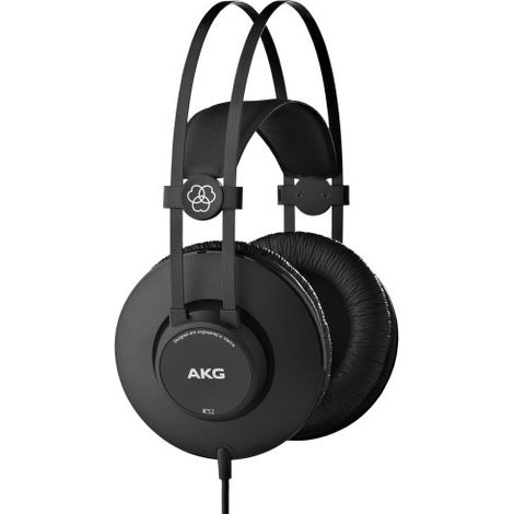 Casque AKG K52 filaire avec arceau, noir, pour scène/studio (1/5)