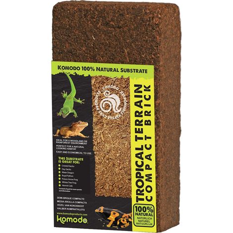 Komodo Tropical Terrain Brick L - substrato in fibra di cocco 8l