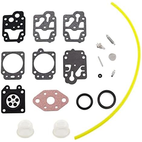 VURAHOME - Carburateur Diaphragme 139f 26cc 33cc 43cc 49cc 52cc Carburateur Réparation Film Carburateurs Cutter Joint Tondeuse De Réparation Kit De Remplacement Poire damorçage Tuyau Carburant Membran (1/5)
