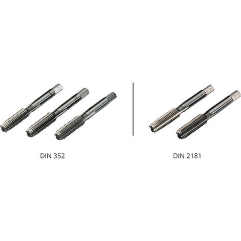 VOLKEL Juego de Machos 2-pcs. Set DIN 2181 HSS-G M 8X0,75