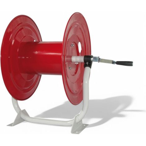 Soporte de acero carrete de manguera de pulverización completo con accesorios