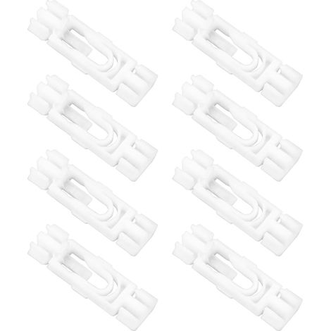 40pcs Clip de Moulure Toit de Gouttière de Pluie Bande Toit Clip de Moulage de Bande Décorative Clip de Bande Rotative 1H0853733B Compatible avec 3 (1/5)