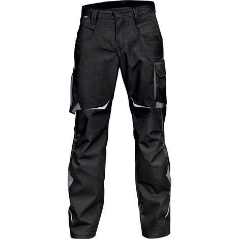 Kübler Hose PULSSCHLAG schwarz/anthrazit Gr. 42 (1/2)