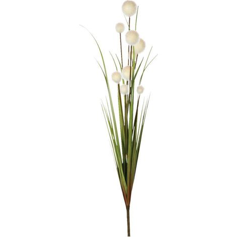 Stelo di canna artificiale bianco avorio H91cm - Atmosphera créateur d'intérieur (1/2)