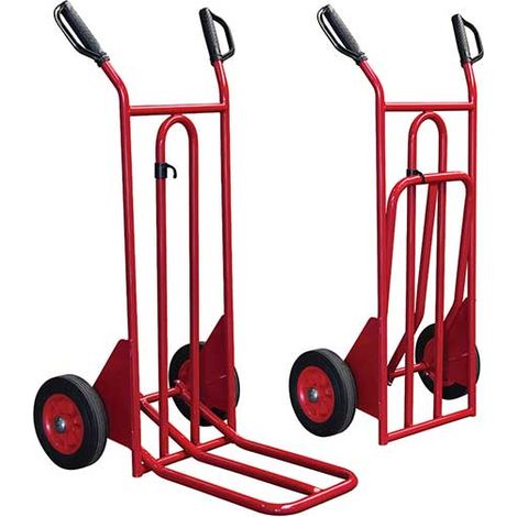 Diable pliant charge 250kg - Roues caoutchouc - 810201020