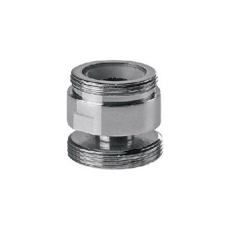 SNODO CON ATTACCO DA M22 ED ATTACCO GHIERA M24 Misura: snodo M22 / ghiera M24