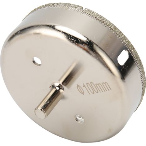 100mm Trépan Diamanté Électrolytique Coupe-Verre Carrelage Céramique Outil Perçage Pierre Précieuse (1/5)