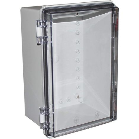 [NEUWERTIG] B-Ware Camdenboss Gehäuse Schaltkasten Kunststoffgehäuse Universal Polycarbonat Grau (1/2)