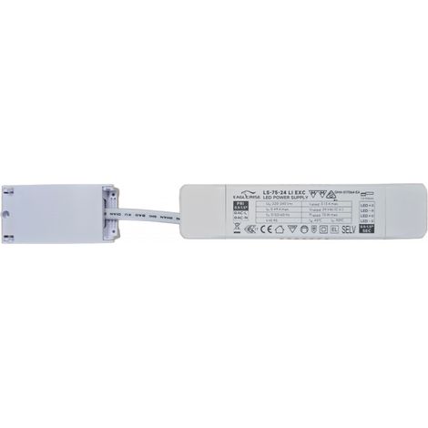 Transformateur LED ON/OFF 24VDC 75W Repiquable EagleRise LS-75-24 LI EXC