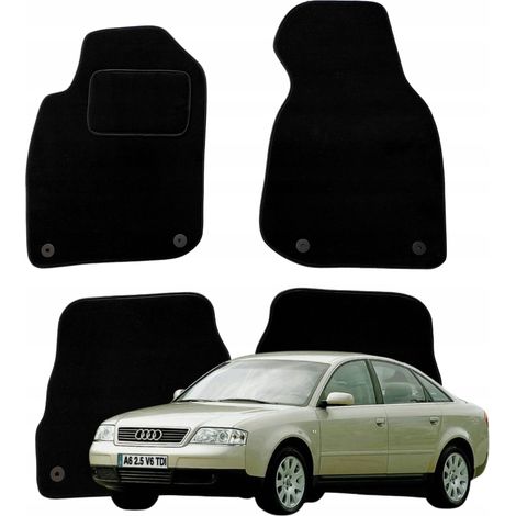 Audi A6 C5 Samt-Fußmatten für Fahrzeuge der Baujahre 1997-2004 B