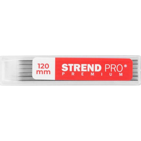Mine Strend Pro Premium, Ersatz, für Zimmermannsbleistift, Markierung, 6 Stk., Farbmix, 120 mm